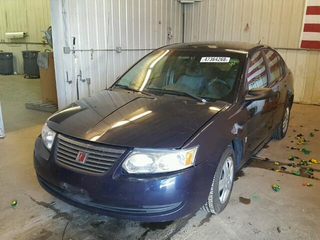 1G8AJ55F97Z196077 - 2007 SATURN ION LEVEL BLUE photo 2