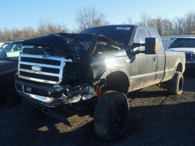 1FTSX21P17EA12666 - 2007 FORD F250 SUPER BLACK photo 2