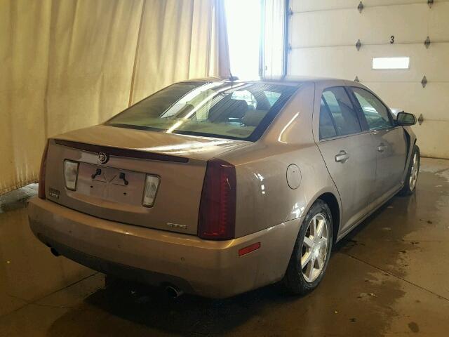 1G6DC67A870134228 - 2007 CADILLAC STS TAN photo 4