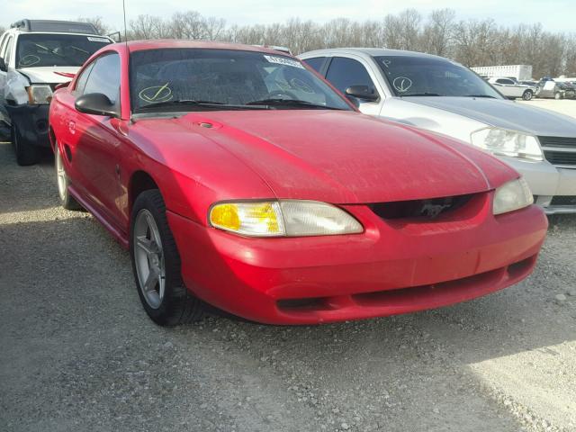 1FAFP4045WF151346 - 1998 FORD MUSTANG RED photo 1