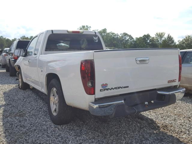 1GTCS199998135930 - 2009 GMC CANYON WHITE photo 3