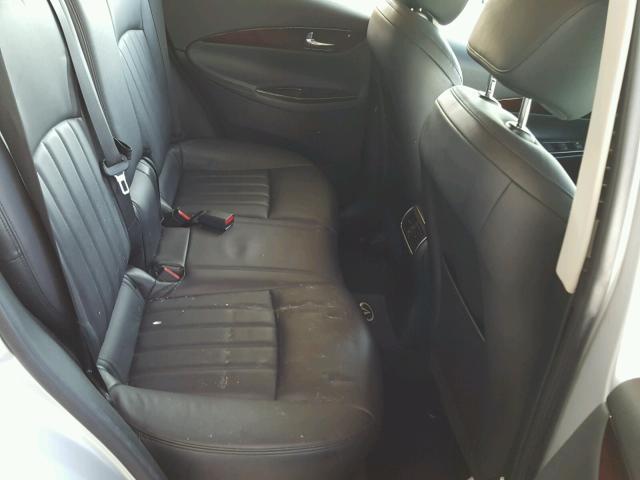 JNKAJ09F88M352450 - 2008 INFINITI EX35 BASE SILVER photo 6