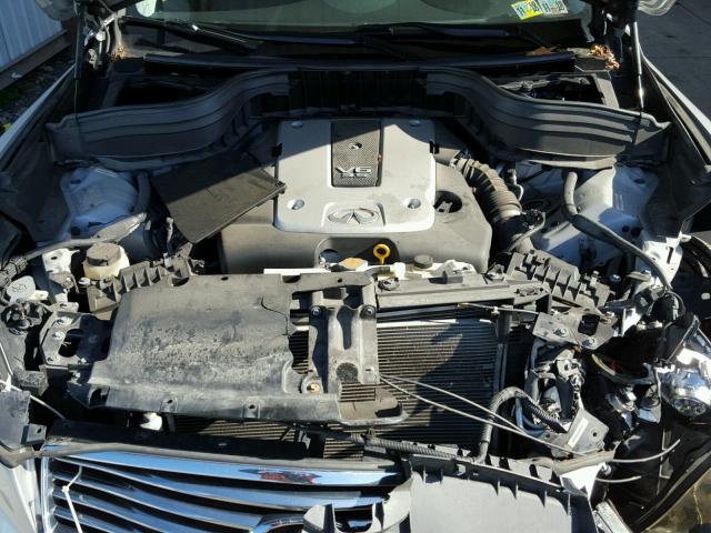 JNKAJ09F88M352450 - 2008 INFINITI EX35 BASE SILVER photo 7