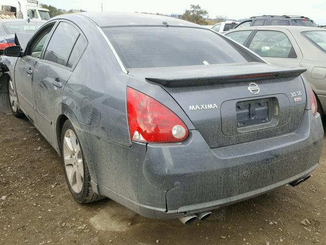 1N4BA41E67C859647 - 2007 NISSAN MAXIMA SE CHARCOAL photo 3