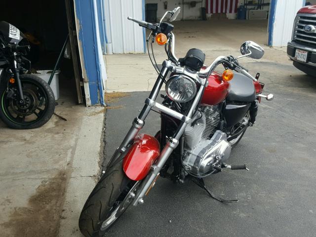 1HD4CR212CC433503 - 2012 HARLEY-DAVIDSON XL883 SUPE BEIGE photo 2