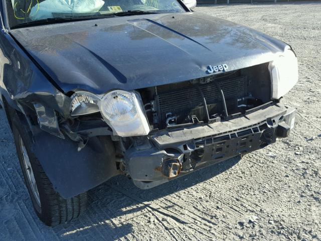 1J8GR48K07C641765 - 2007 JEEP GRAND CHER BLUE photo 9