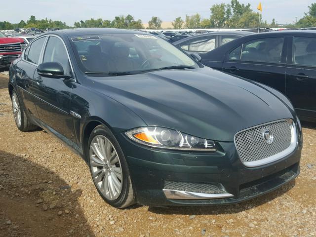 SAJWA0HB1CLS23200 - 2012 JAGUAR XF PORTFOL GREEN photo 1