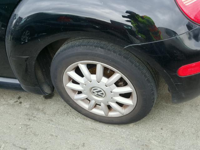 3VWCM31YX4M320160 - 2004 VOLKSWAGEN NEW BEETLE 黑色 照片 9