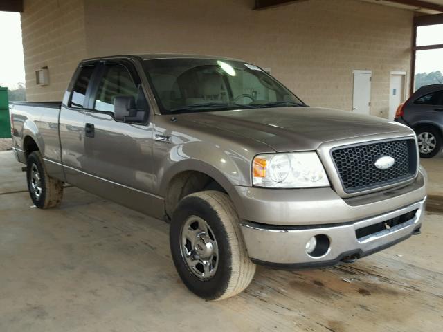 1FTPX14526FA43962 - 2006 FORD F150 BROWN photo 1