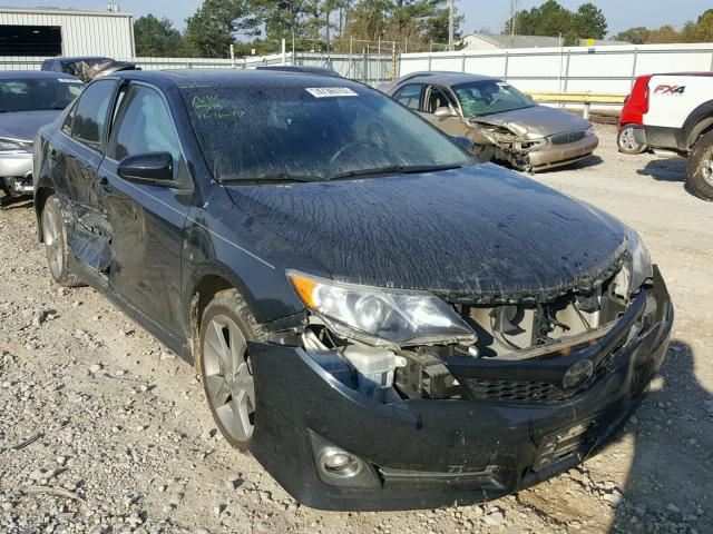 4T1BF1FK0EU798324 - 2014 TOYOTA CAMRY L BLACK photo 1