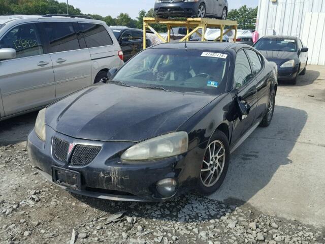 2G2WR524941112193 - 2004 PONTIAC GRAND PRIX BLACK photo 2