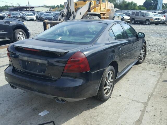 2G2WR524941112193 - 2004 PONTIAC GRAND PRIX BLACK photo 4