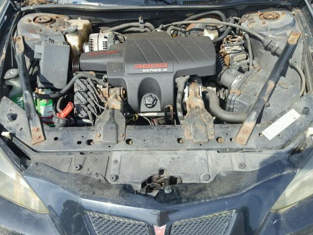 2G2WR524941112193 - 2004 PONTIAC GRAND PRIX BLACK photo 7