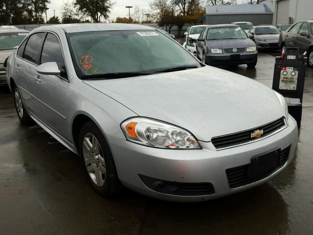 2G1WB5EK3B1329108 - 2011 CHEVROLET IMPALA LT SILVER photo 1