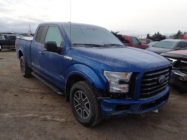 1FTFX1EF8GFB05031 - 2016 FORD F150 SUPER BLUE photo 1