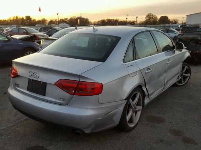 WAUMK78K99N018035 - 2009 AUDI A4 PRESTIG GRAY photo 4