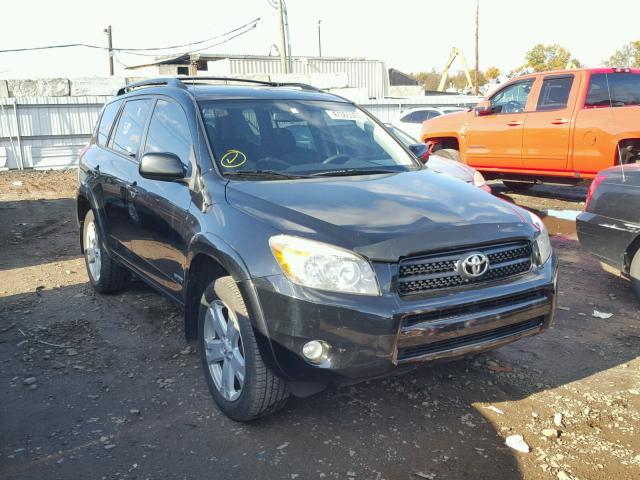 JTMBD32V976050183 - 2007 TOYOTA RAV4 BLACK photo 1