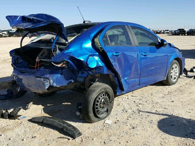 1G1JB5SH4H4102218 - 2017 CHEVROLET SONIC LS 蓝色 照片 4