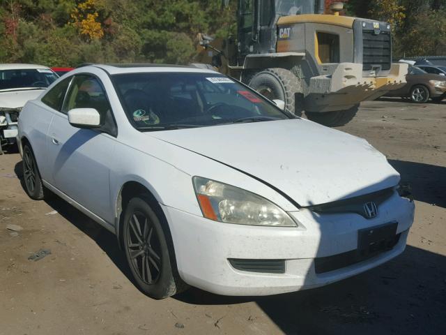 1HGCM72504A024464 - 2004 HONDA ACCORD EX WHITE photo 1