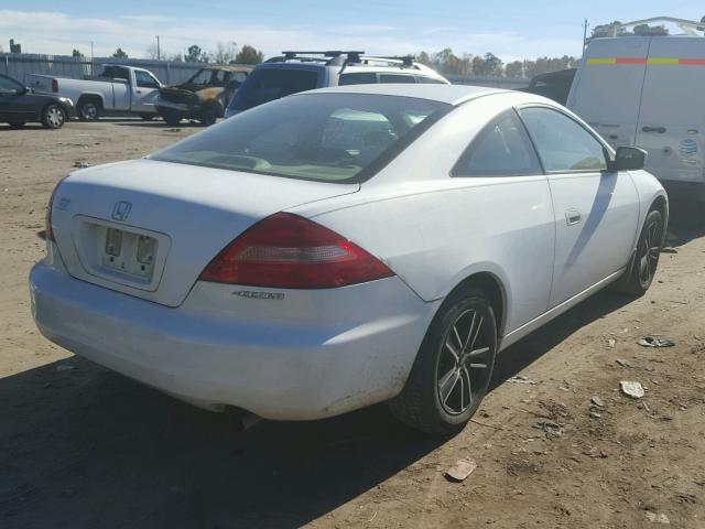 1HGCM72504A024464 - 2004 HONDA ACCORD EX WHITE photo 4