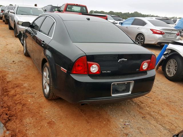 1G1ZG57B09F254110 - 2009 CHEVROLET MALIBU LS 黑色 照片 3
