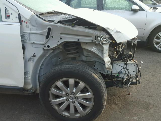 2FMDK49C69BA56936 - 2009 FORD EDGE LIMIT WHITE photo 9