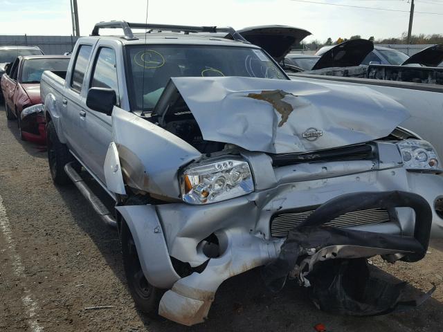 1N6MD27T21C356352 - 2001 NISSAN FRONTIER C SILVER photo 1