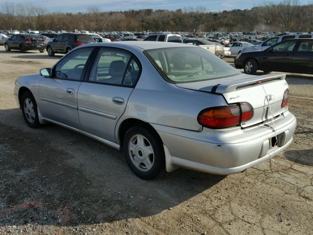 1G1NE52J416269510 - 2001 CHEVROLET MALIBU LS SILVER photo 3