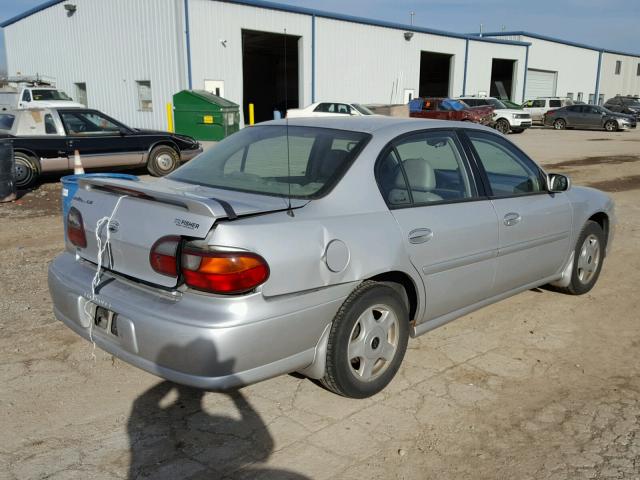 1G1NE52J416269510 - 2001 CHEVROLET MALIBU LS SILVER photo 4