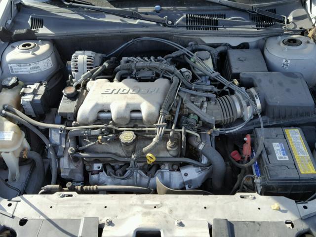 1G1NE52J416269510 - 2001 CHEVROLET MALIBU LS ვერცხლისფერი ფოტო 7