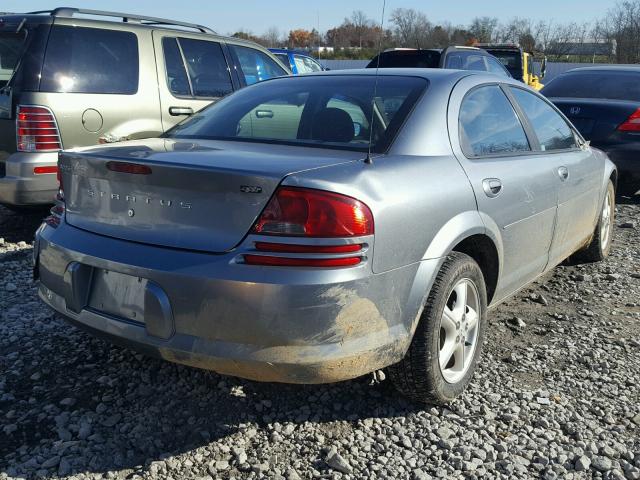 1B3EL46XX6N139462 - 2006 DODGE STRATUS SX SILVER photo 4