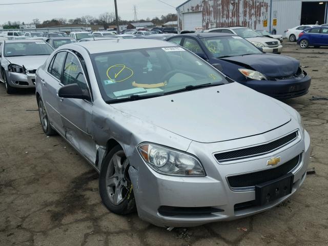 1G1ZB5EB1AF214110 - 2010 CHEVROLET MALIBU LS ნაცრისფერი ფოტო 1