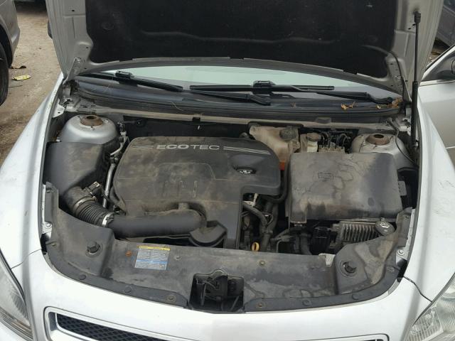 1G1ZB5EB1AF214110 - 2010 CHEVROLET MALIBU LS ნაცრისფერი ფოტო 7