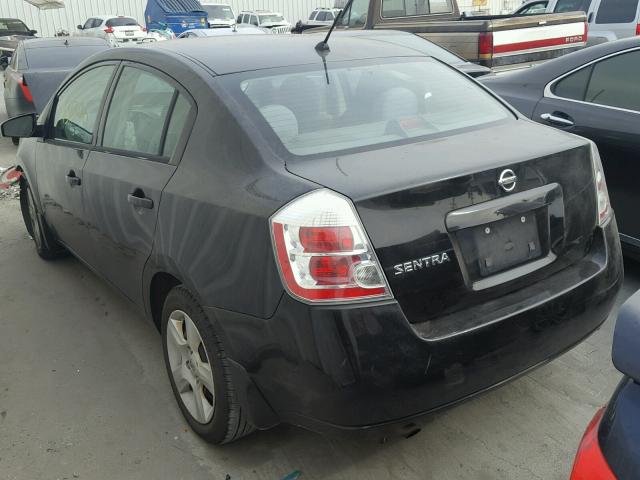 3N1AB61E38L681378 - 2008 NISSAN SENTRA 2.0 BLACK photo 3