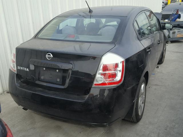 3N1AB61E38L681378 - 2008 NISSAN SENTRA 2.0 BLACK photo 4