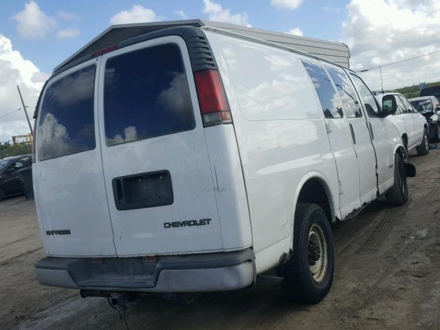 1GCHG35R121130471 - 2002 CHEVROLET EXPRESS G3 WHITE photo 4