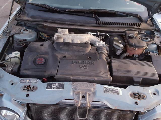 SAJEA51C43WD49645 - 2003 JAGUAR X-TYPE 3.0 BLUE photo 7