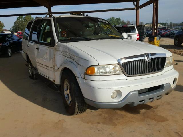 5LMEU27A01LJ04422 - 2001 LINCOLN NAVIGATOR WHITE photo 1