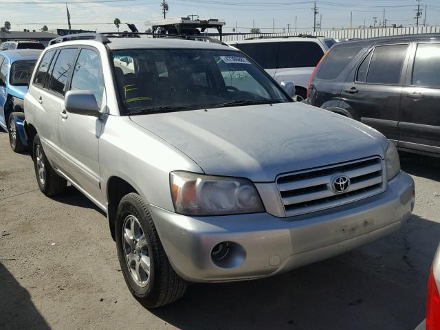 JTEDP21A150081206 - 2005 TOYOTA HIGHLANDER SILVER photo 1