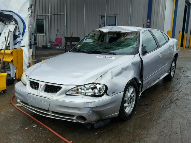 1G2NF52E73M524242 - 2003 PONTIAC GRAND AM S SILVER photo 2