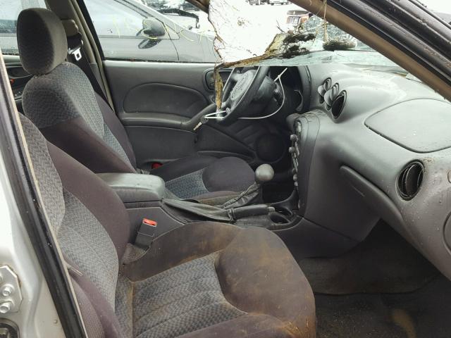 1G2NF52E73M524242 - 2003 PONTIAC GRAND AM S SILVER photo 5