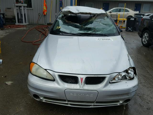 1G2NF52E73M524242 - 2003 PONTIAC GRAND AM S SILVER photo 9