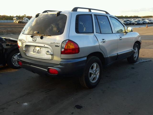 KM8SC13E43U532292 - 2003 HYUNDAI SANTA FE G BEIGE photo 4