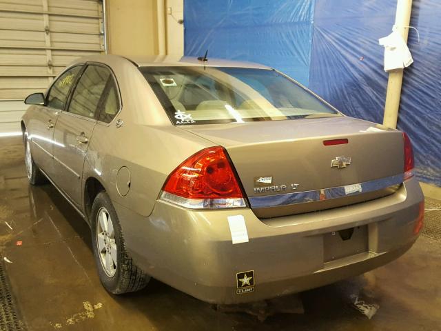 2G1WT58K269146766 - 2006 CHEVROLET IMPALA LT TAN photo 3