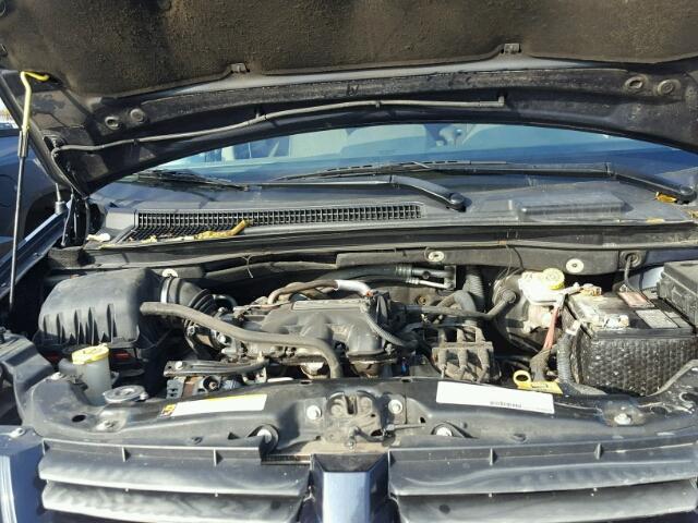 2D8HN44H58R753716 - 2008 DODGE GRAND CARA BLUE photo 7