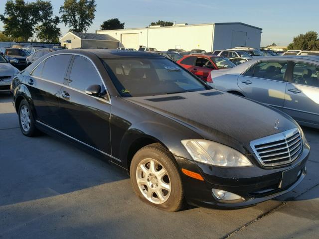 WDDNG71X67A086429 - 2007 MERCEDES-BENZ S 550 BLACK photo 1