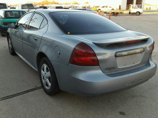 2G2WP552371164388 - 2007 PONTIAC GRAND PRIX GRAY photo 3