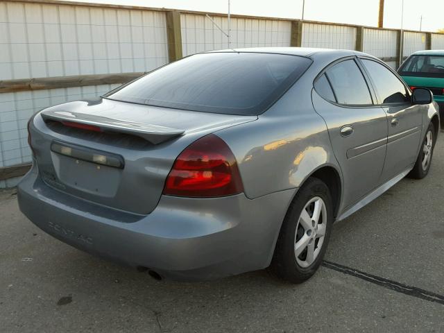 2G2WP552371164388 - 2007 PONTIAC GRAND PRIX GRAY photo 4