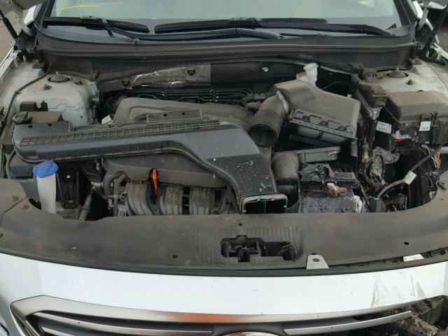 5NPE24AF0FH040360 - 2015 HYUNDAI SONATA SE SILVER photo 7