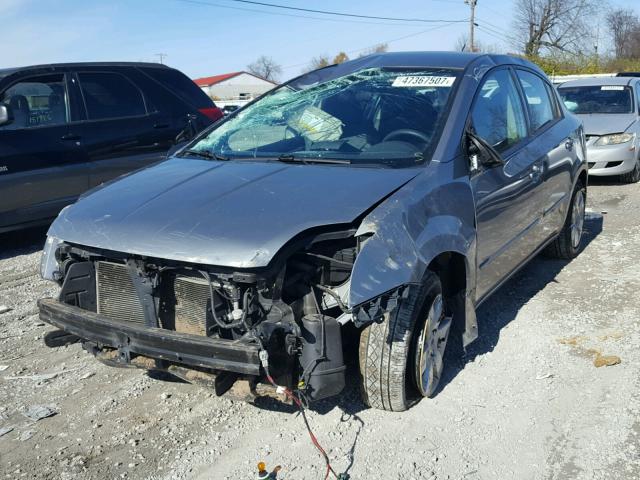 3N1AB61E28L747161 - 2008 NISSAN SENTRA 2.0 GRAY photo 2